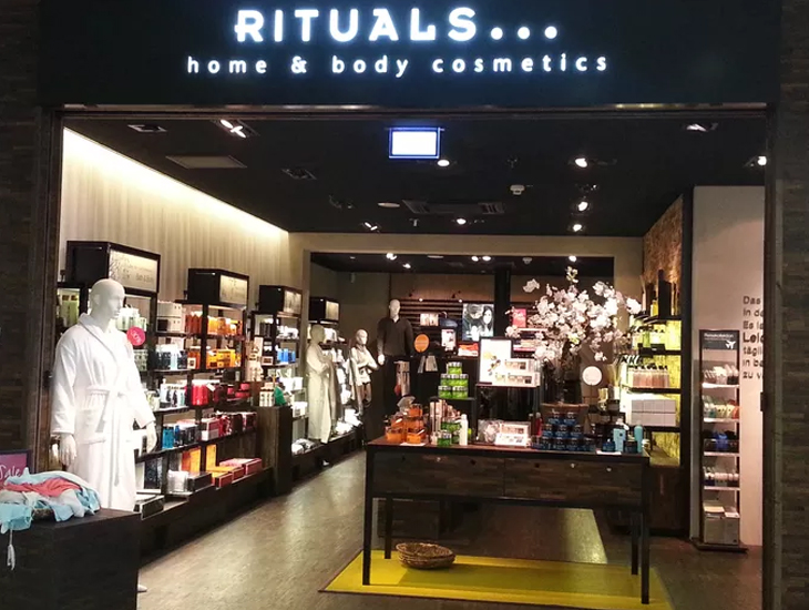 Доставка товара с магазина Rituals