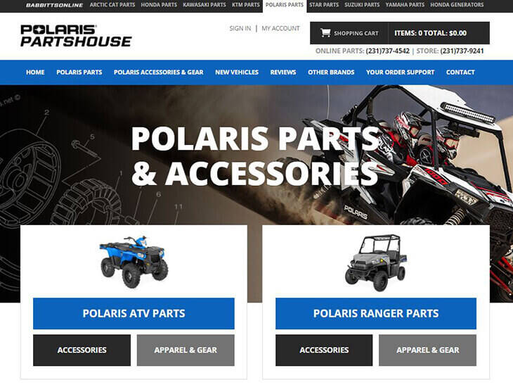 Доставка товара с магазина Polaris