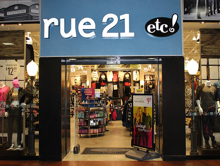 Доставка товара с магазина rue21